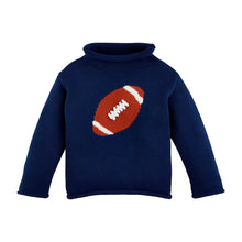 Load image into Gallery viewer, Football Rollneck Sweater