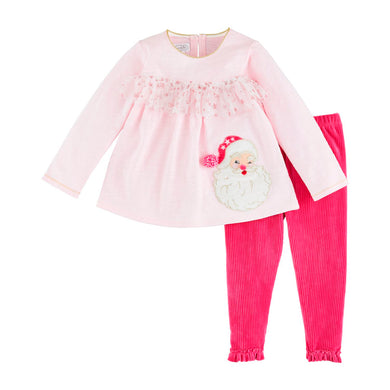 Pink Santa Tunic and Leggings