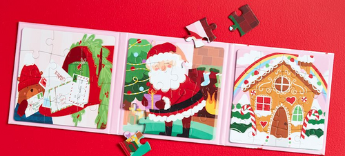 Pink Christmas Puzzles