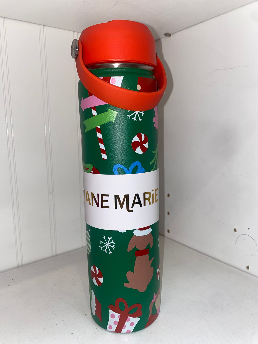 Merry Whatever 24 oz Skinny Bottle