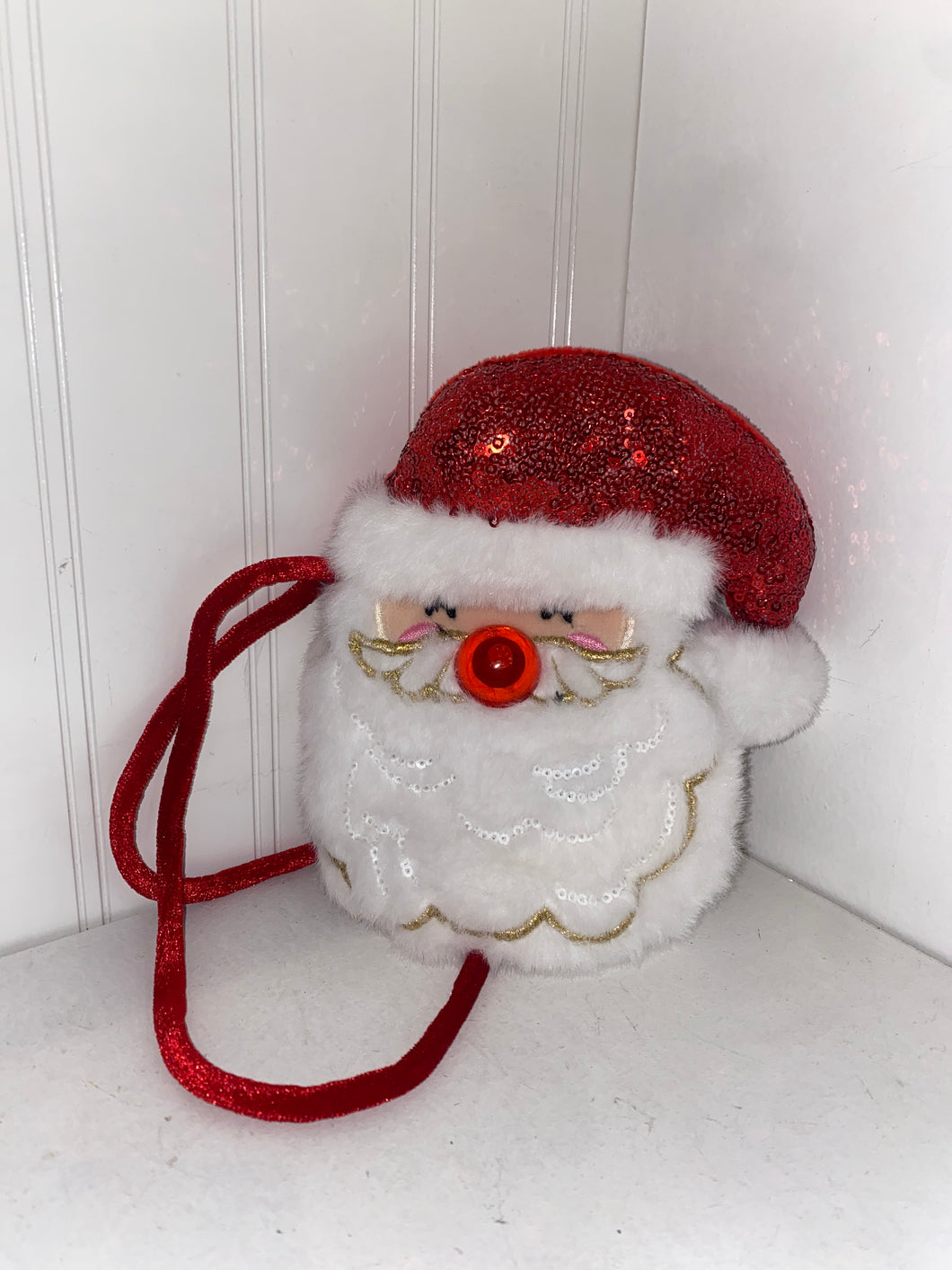 Light Up Santa Purse