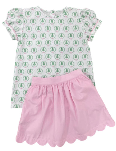 Avery Skirt Set Oh Christmas Tree