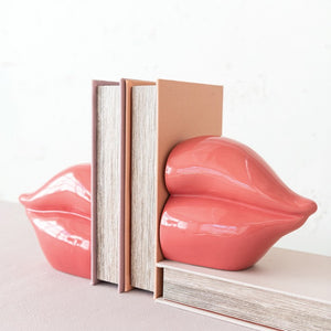 Lip Bookend Set