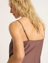 Load image into Gallery viewer, Vegan Silk Sleep Cami Garnet