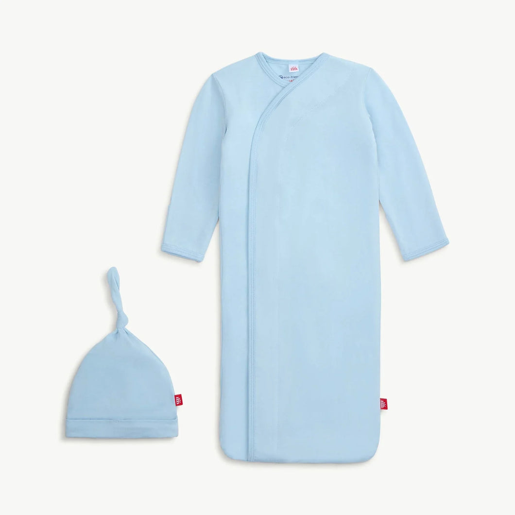 Magnetic Hat & Gown Set Baby Blue