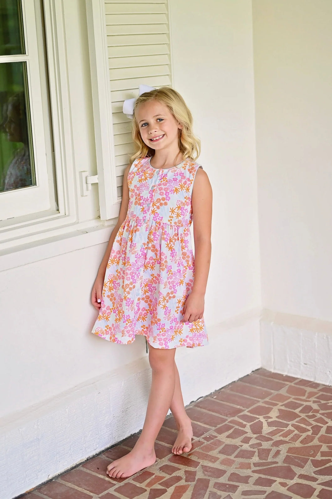 At Sea Floral Sammy Dress