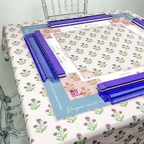 Pink Instructinal Tablecloth